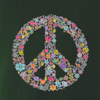 Peace symbol lístočky