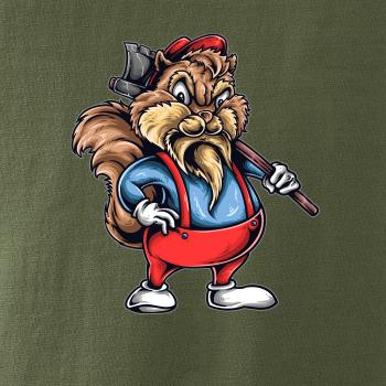 Drsný drevorubač Drsný drevorubač