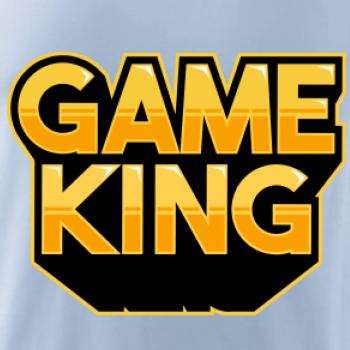 Game king - nápis veľký Game king - nápis veľký