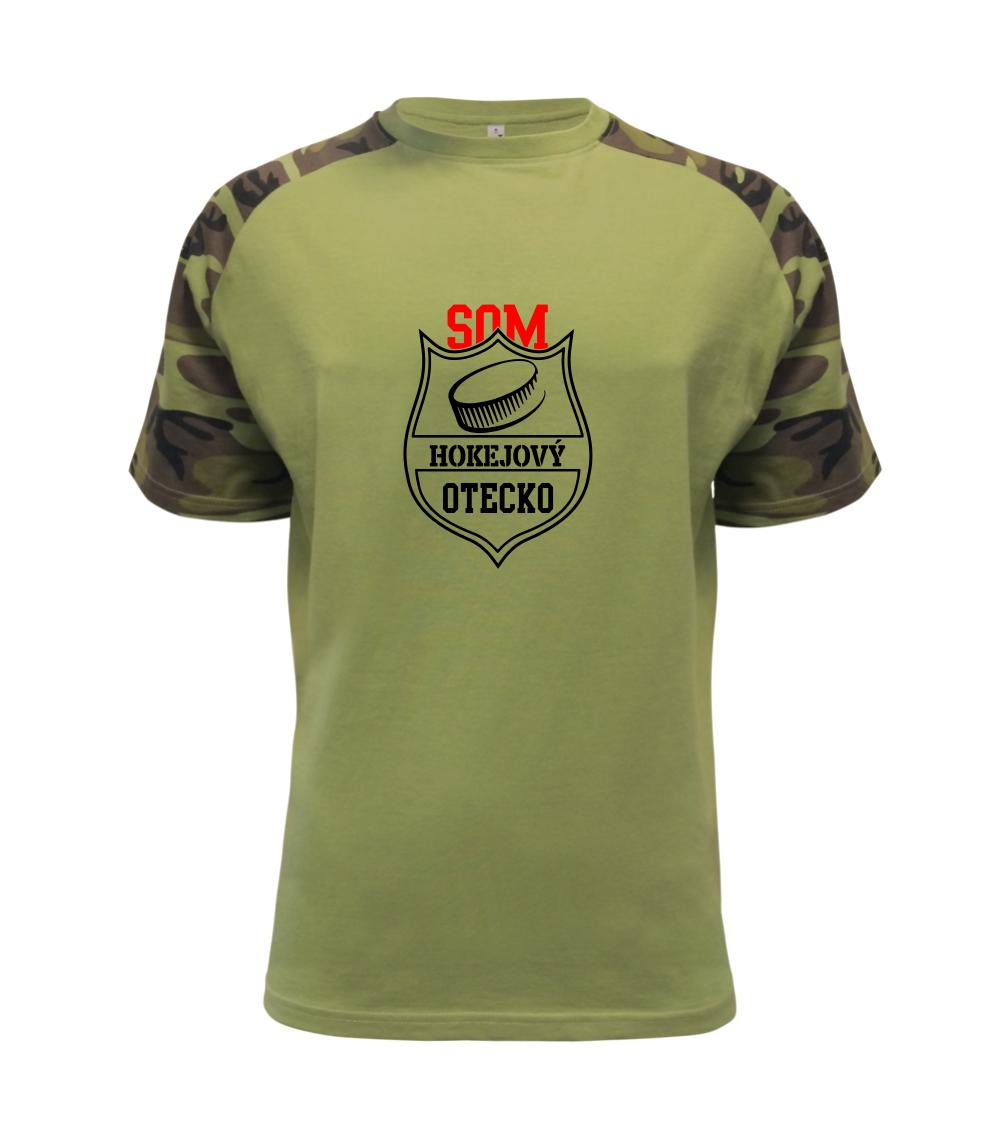 Najlepší darček pre otecka ku dňu otcov - Som hokejový otecko puk - Raglan Military