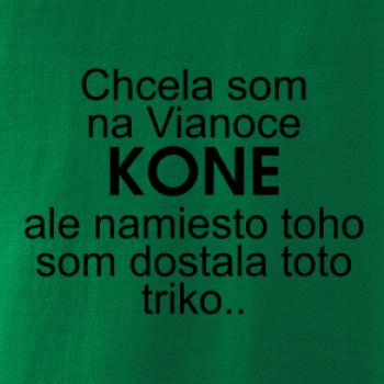 Chcela som na Vianoce kone