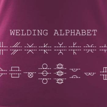 Zvárač - Welding alphabet
