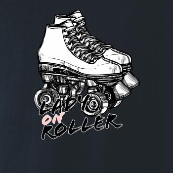 Lady on roller