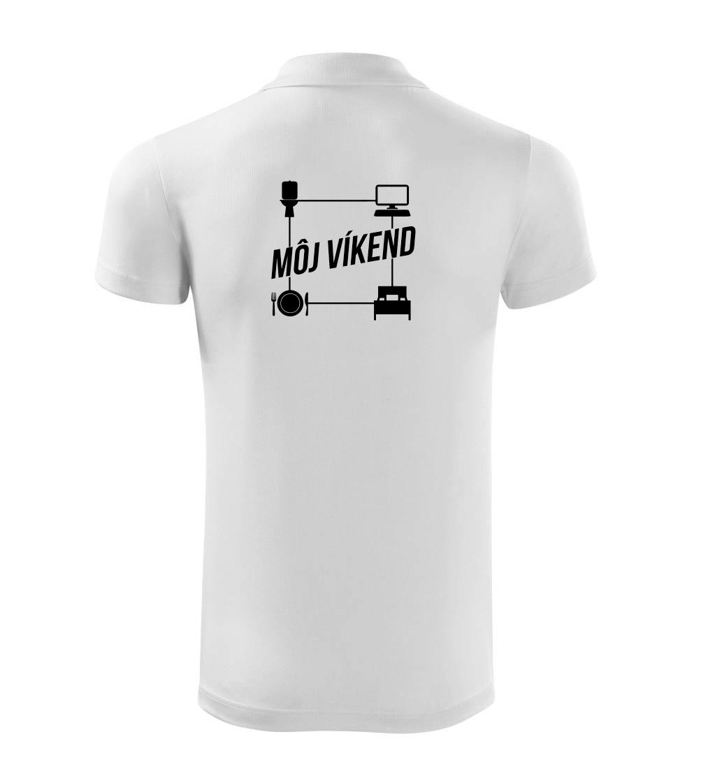 Tričká pre ajťákov - Môj víkend - Polokošeľa Victory (športové)