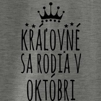 Kráľovné sa rodia v októbri