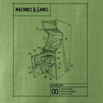 Nákres herný automat otvorený