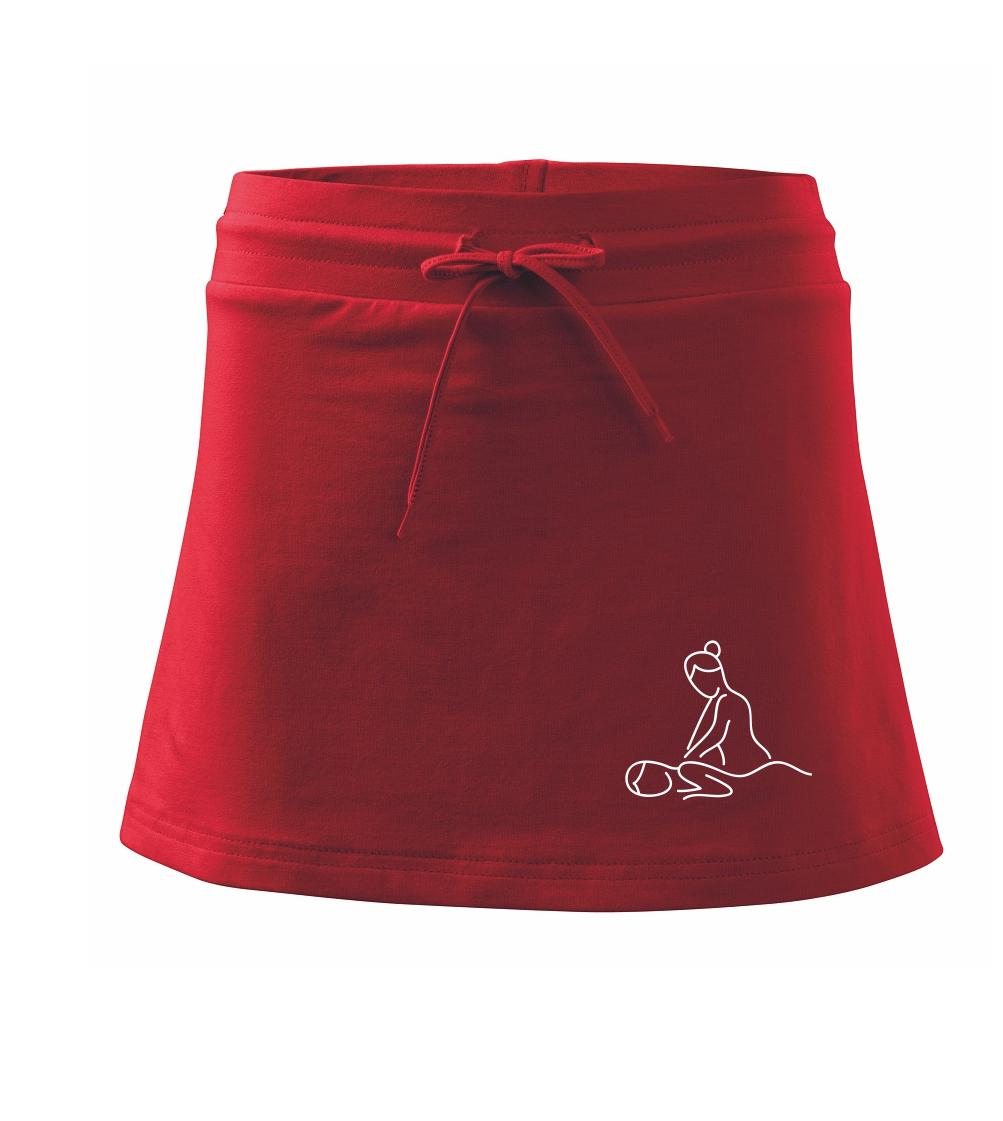 Masáž silueta - Športová sukne - two in one