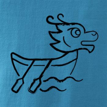 Dračia loď sprejovaná