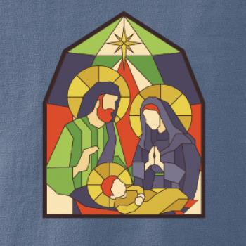 Vitráž - jasličky