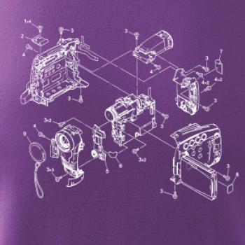 Nákres videokamera stará