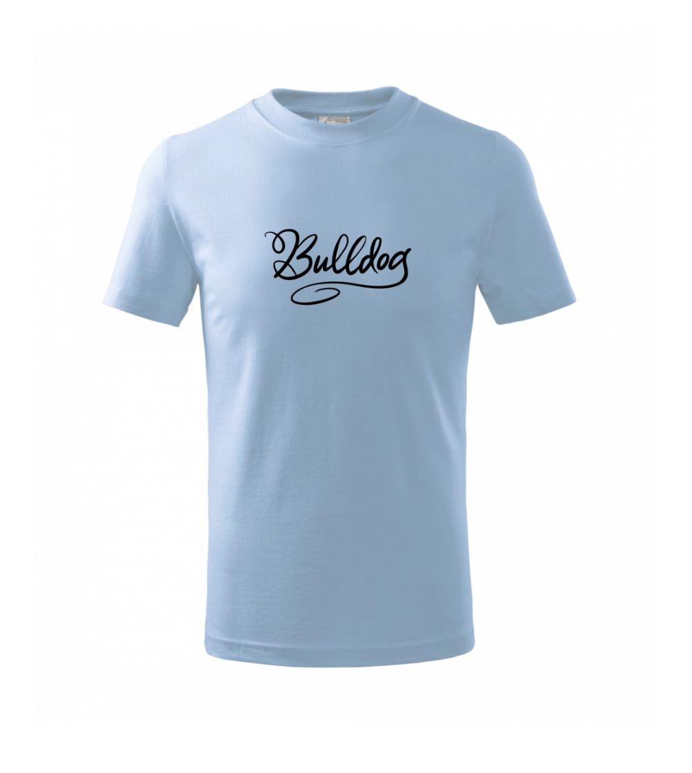 Bulldog - nápis okrasný