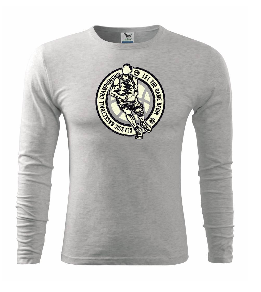 Basketbalová tričká - Classic Basketball - Tričko s dlhým rukávom FIT-T long sleeve