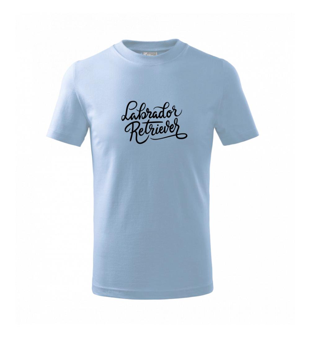 Labrador - nápis okrasný