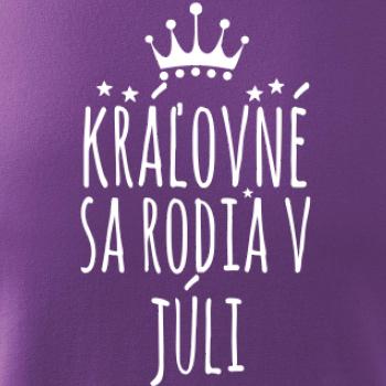 Kráľovné sa rodia v júli