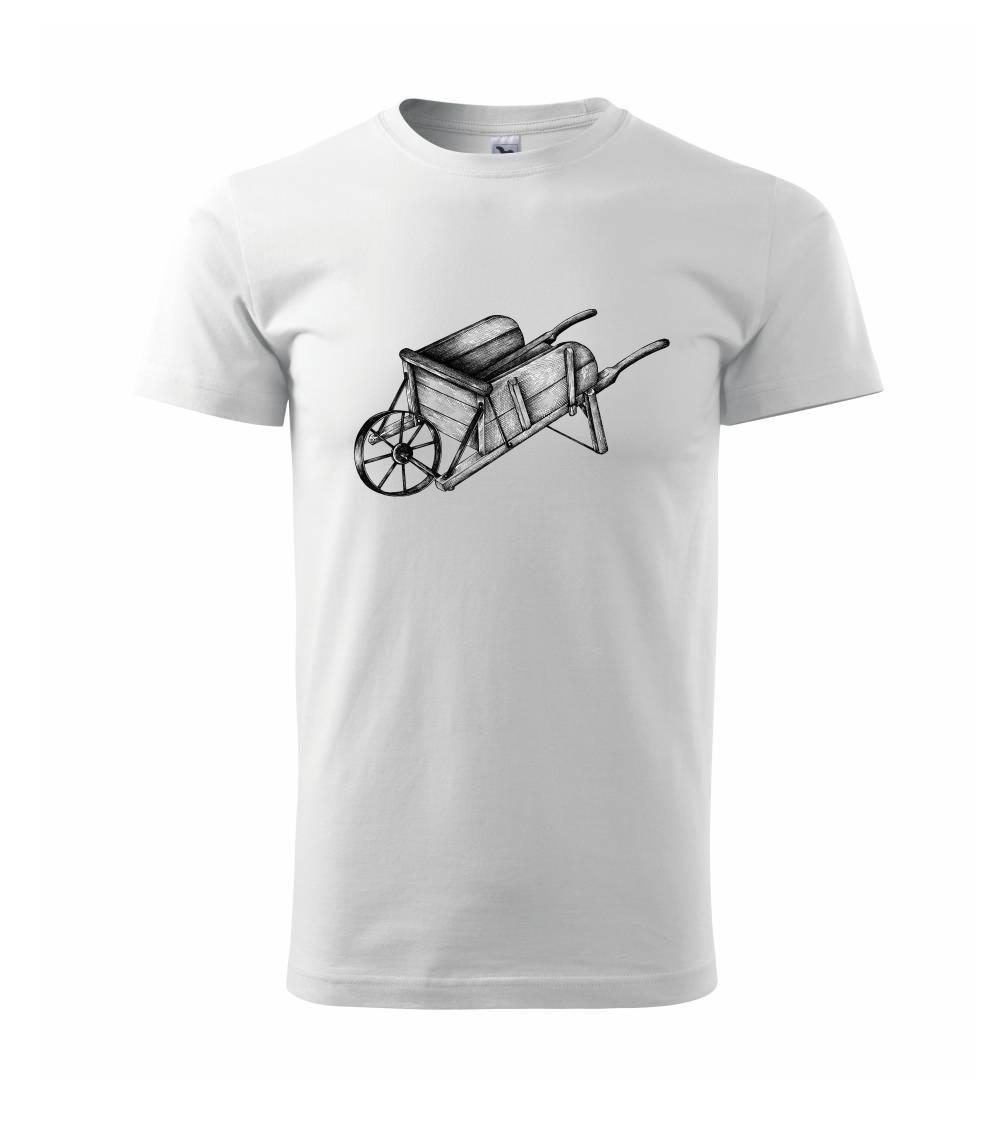 Poľnohospodárske tričká - Traagača kreslené - Tričko extra veľké  (5-8XL)