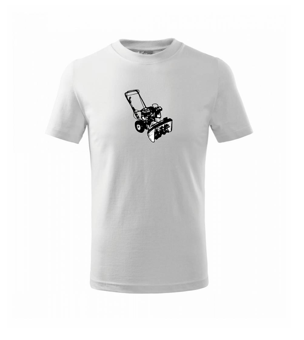 Sněhová fréza kresba