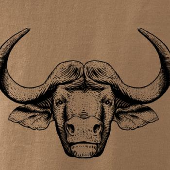 Hlava býka kreslená Hlava býka kreslená