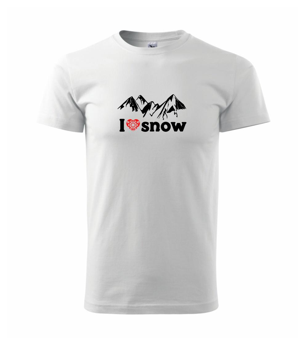 I love snow hory I love snow hory