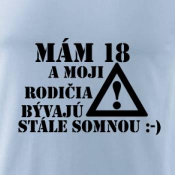 Mám 18 a moji rodičia bývajú stále so mnou