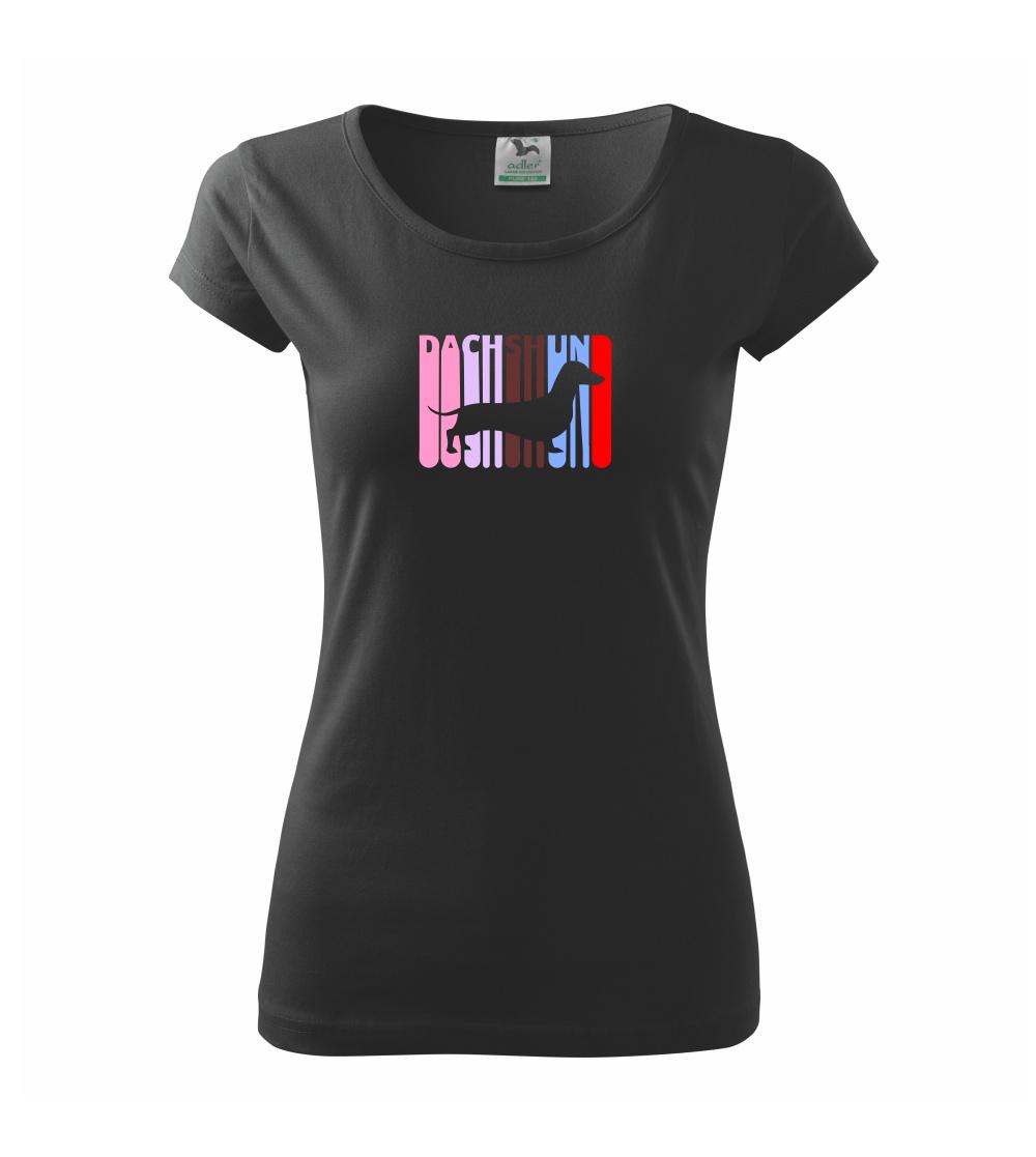 Jazvečík Roztečený nápis Jazvečík Roztečený nápis