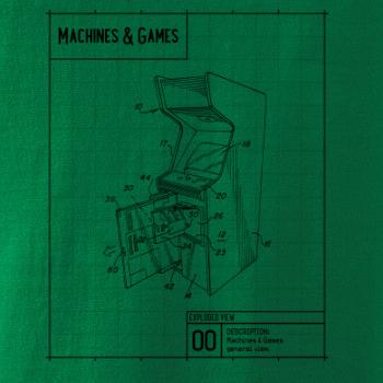 Nákres herný automat otvorený