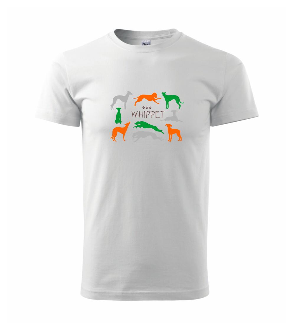 Whippet farebný Whippet farebný