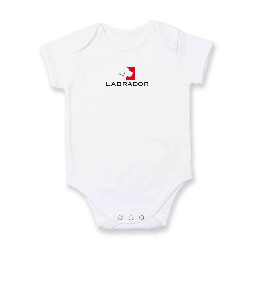 Labrador - Labrador logo - Body dojčenské s krátkym rukávom