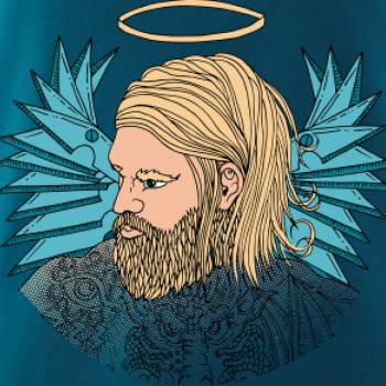 Anjel maľovaný - muž (Pecka design)