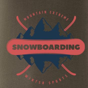 Snowboarding hory extreme