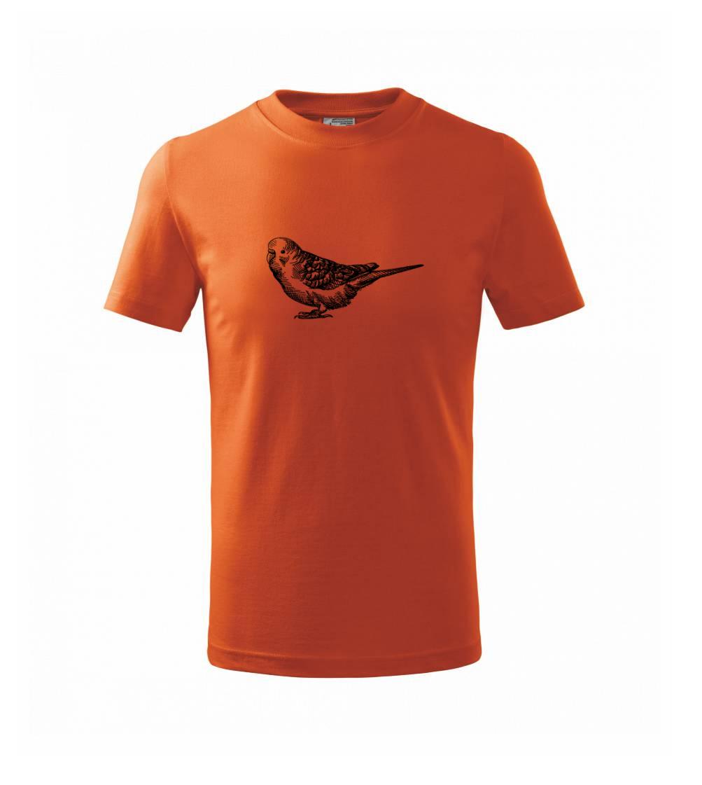 Ceruzkou kreslený Papagáj