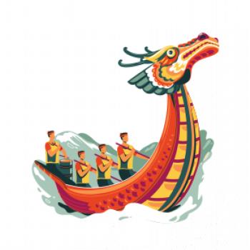 Dračia loď na pretekoch