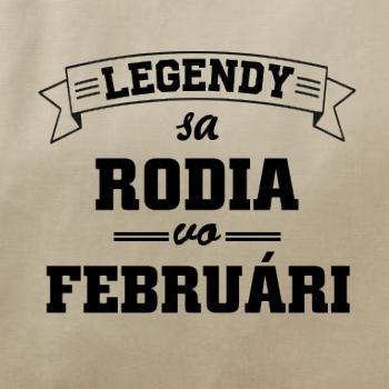 Legendy sa rodia vo februári
