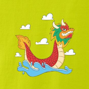 Dračia loď kreslená