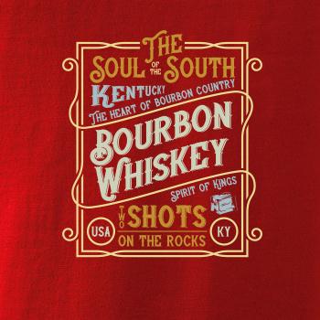 Bourbon whiskey etiket