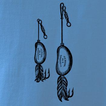 Kreslené dve návnady