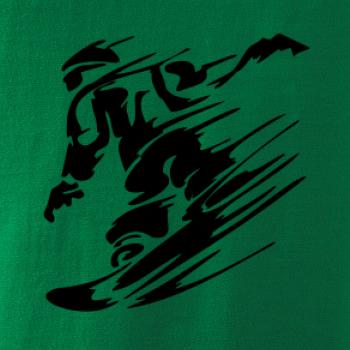 Rychlý snowboardista Rychlý snowboardista