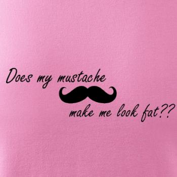 Mustache-does my mustache make me look fat?