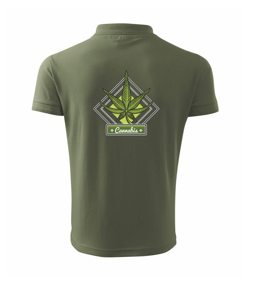 Cannabis list kosoštvorec Cannabis list kosoštvorec