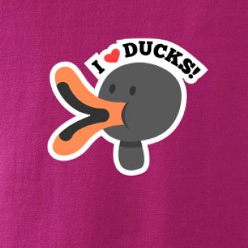 I love ducks - kreslený