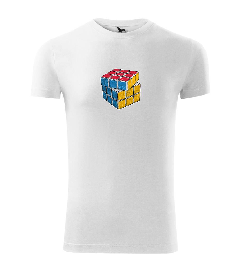 Rubikova kocka kreslená Rubikova kocka kreslená