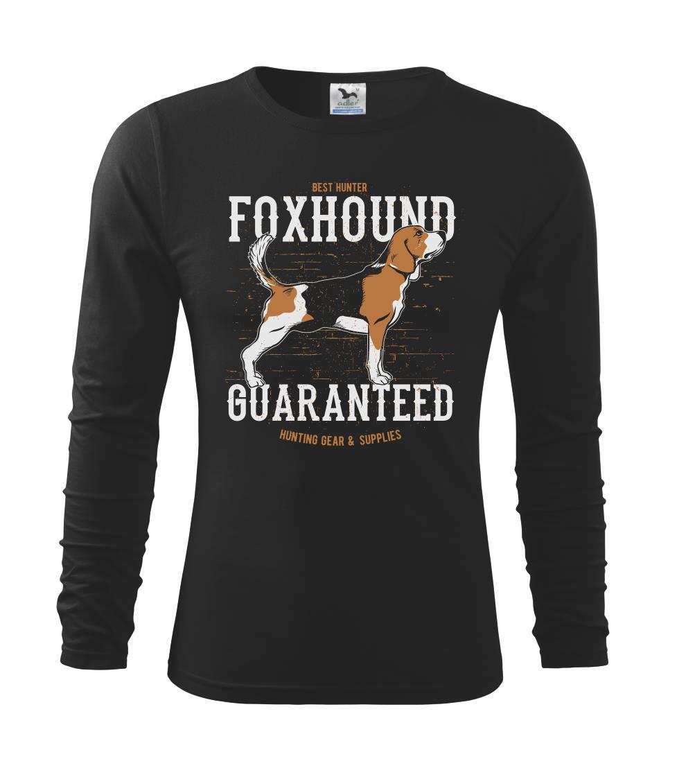 Bígl na tričku - Dog foxhound - Tričko detské Long Sleeve