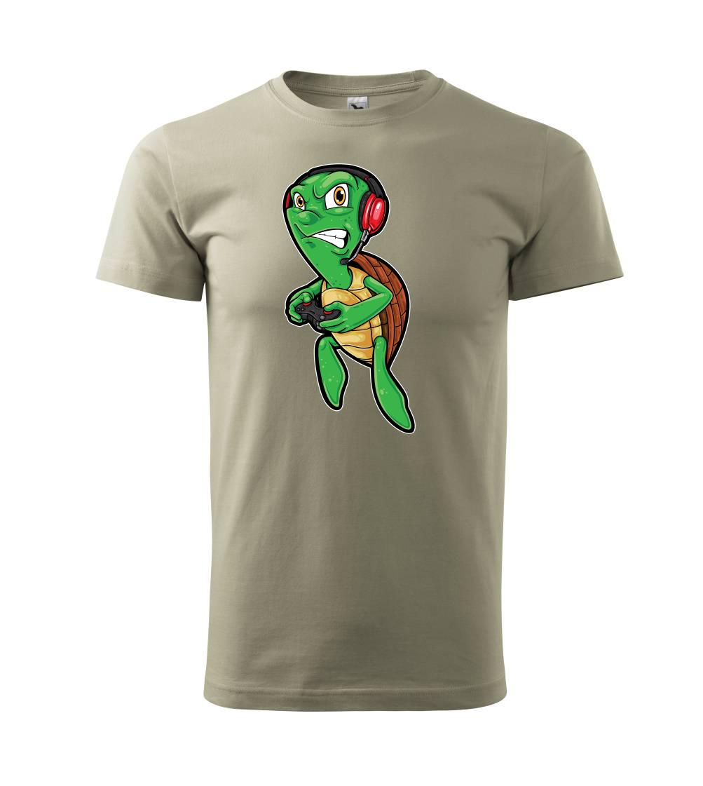 Tričká pre ajťákov - Korytnačka parman - Tričko extra veľké  (5-8XL)