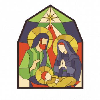 Vitráž - jasličky Vitráž - jasličky