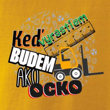 Keď vyrastiem budem ako ocko jašterica 