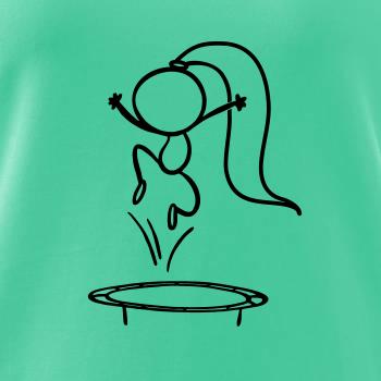 Skákajúci dievčatko Skákajúci dievčatko