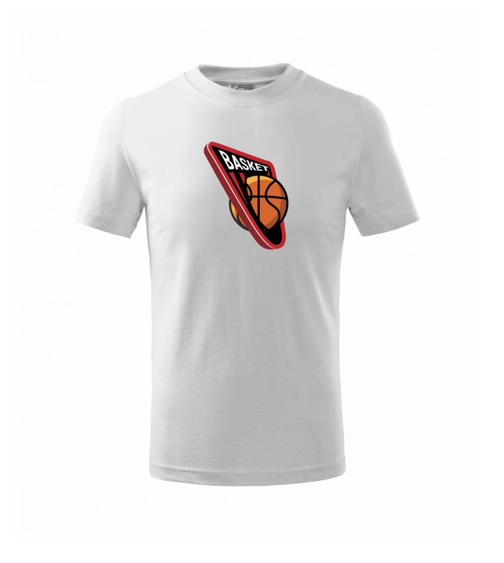 Basketbalová tričká - Basket logo - Tričko detské bavlnené
