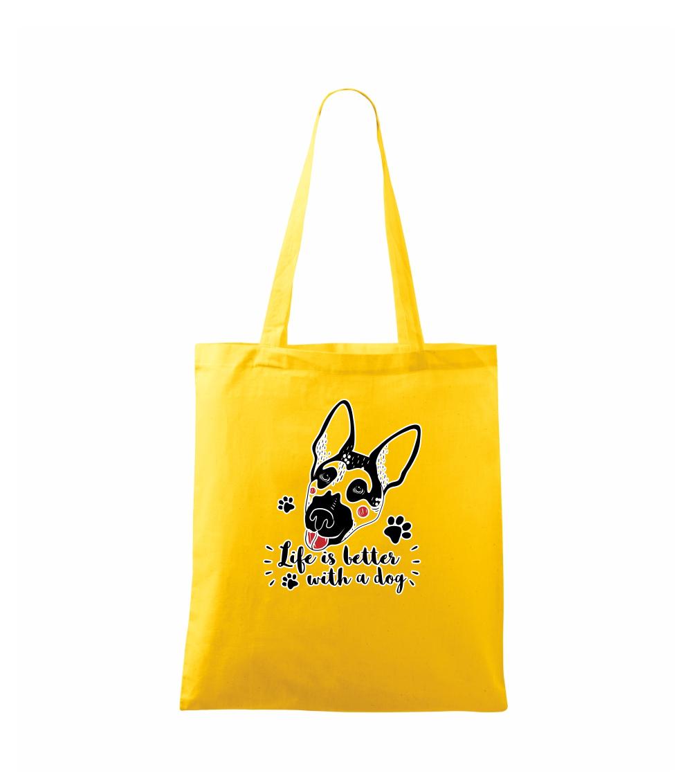 German shepherd - life is a better with dog