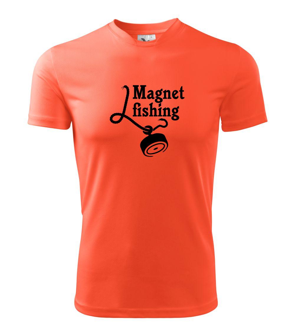 Magnet fishing - Pánske tričko Fantasy športové