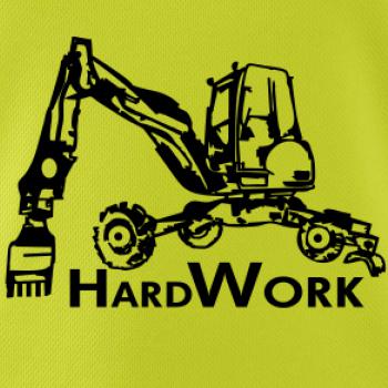 Hard Work kráčajúce rýpadlo