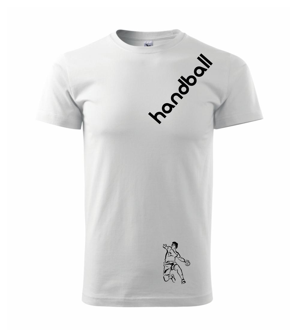 Handball nápis šikmo Handball nápis šikmo